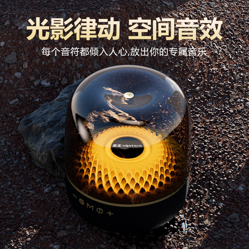 NINTAUS/金正琉璃8代无线蓝牙音响高保真重低音炮顶配柏林之声