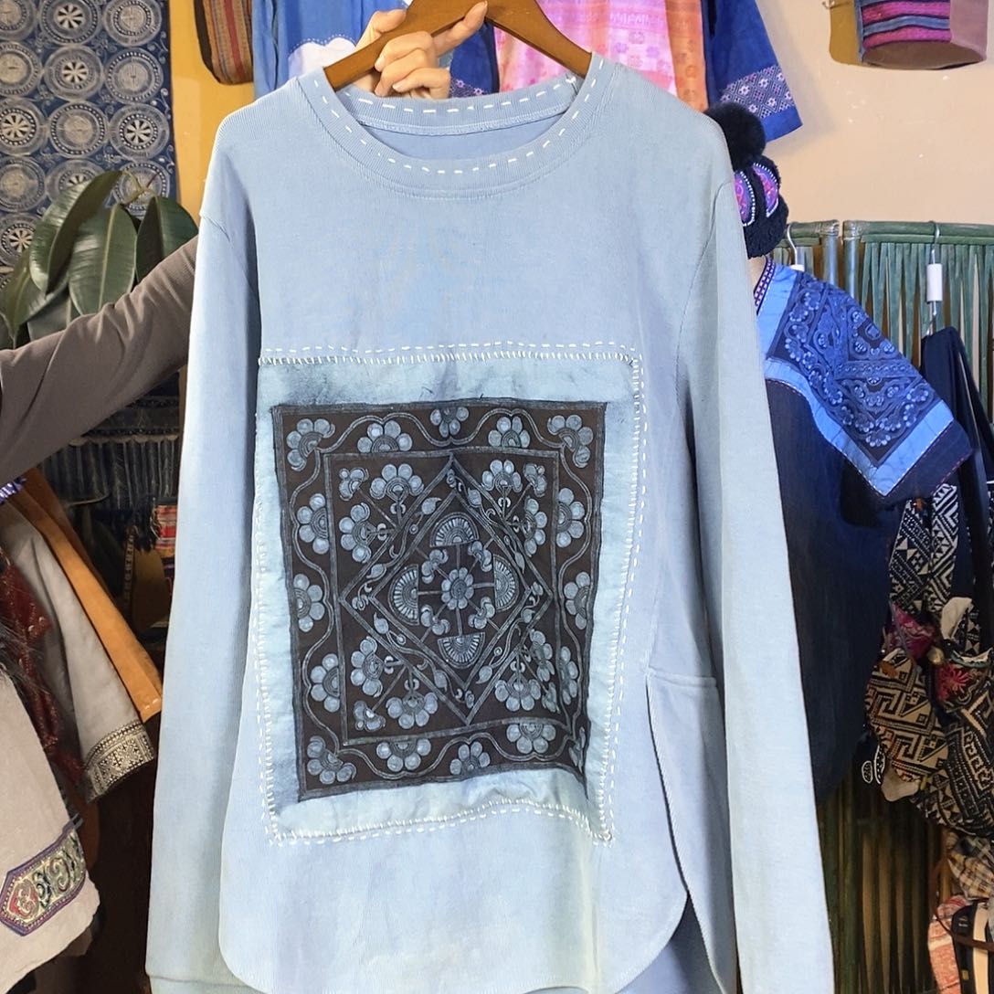 织绣手工制作衣服