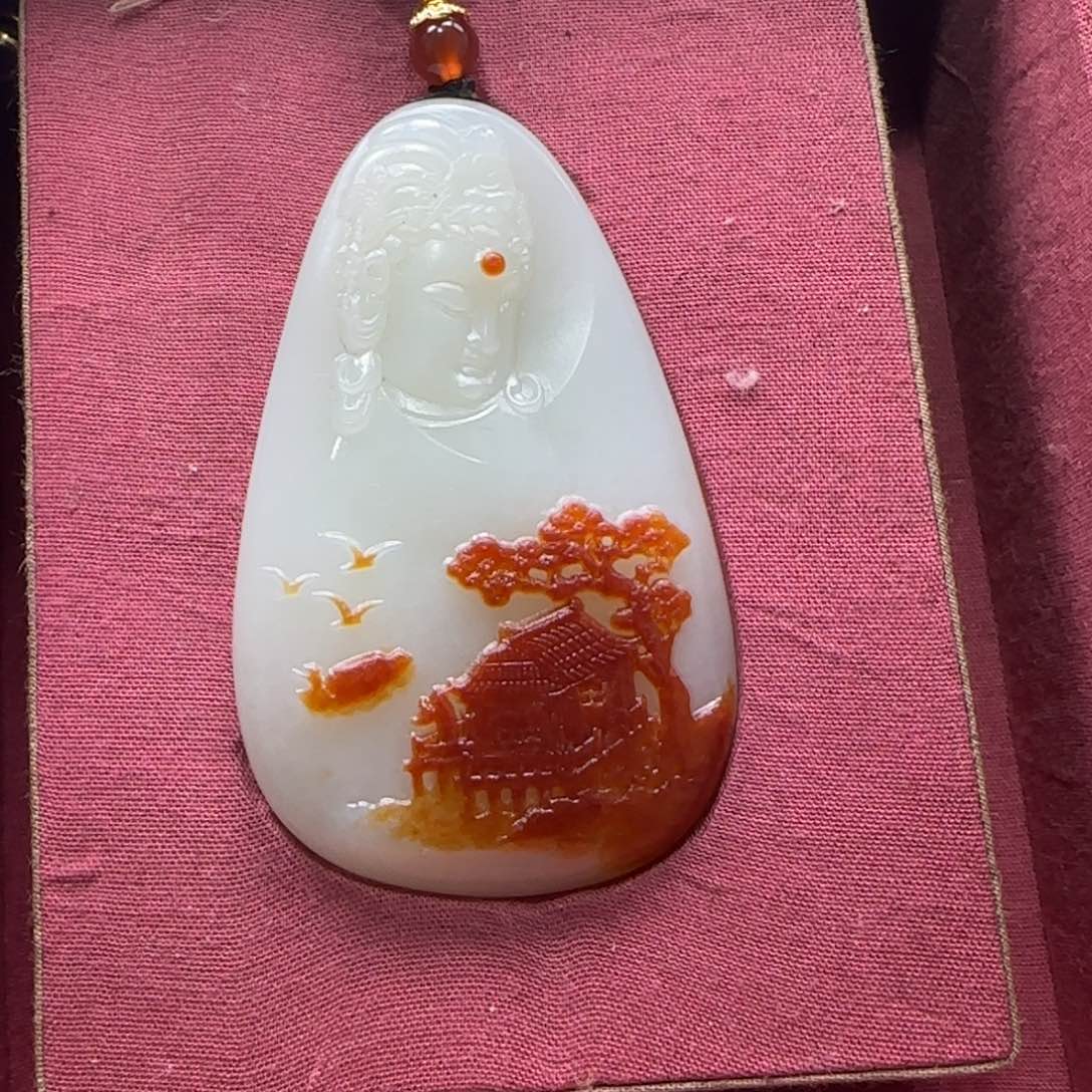 和田玉挂件未镶嵌