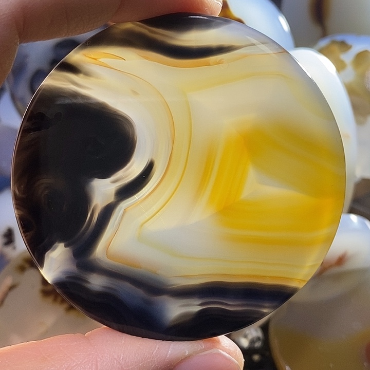 未镶嵌颈饰玛瑙/玉髓