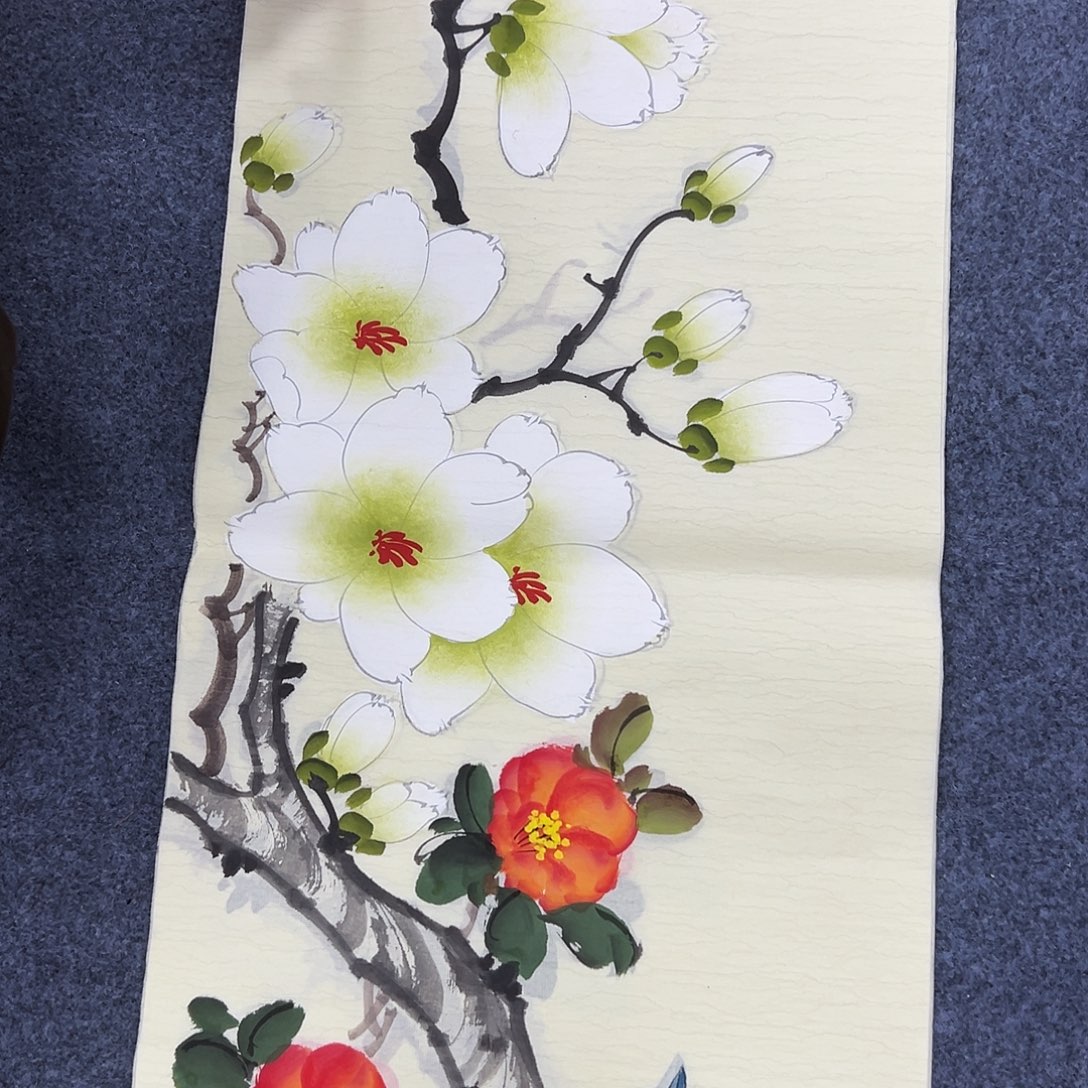 国画国画作品宣纸纯手绘