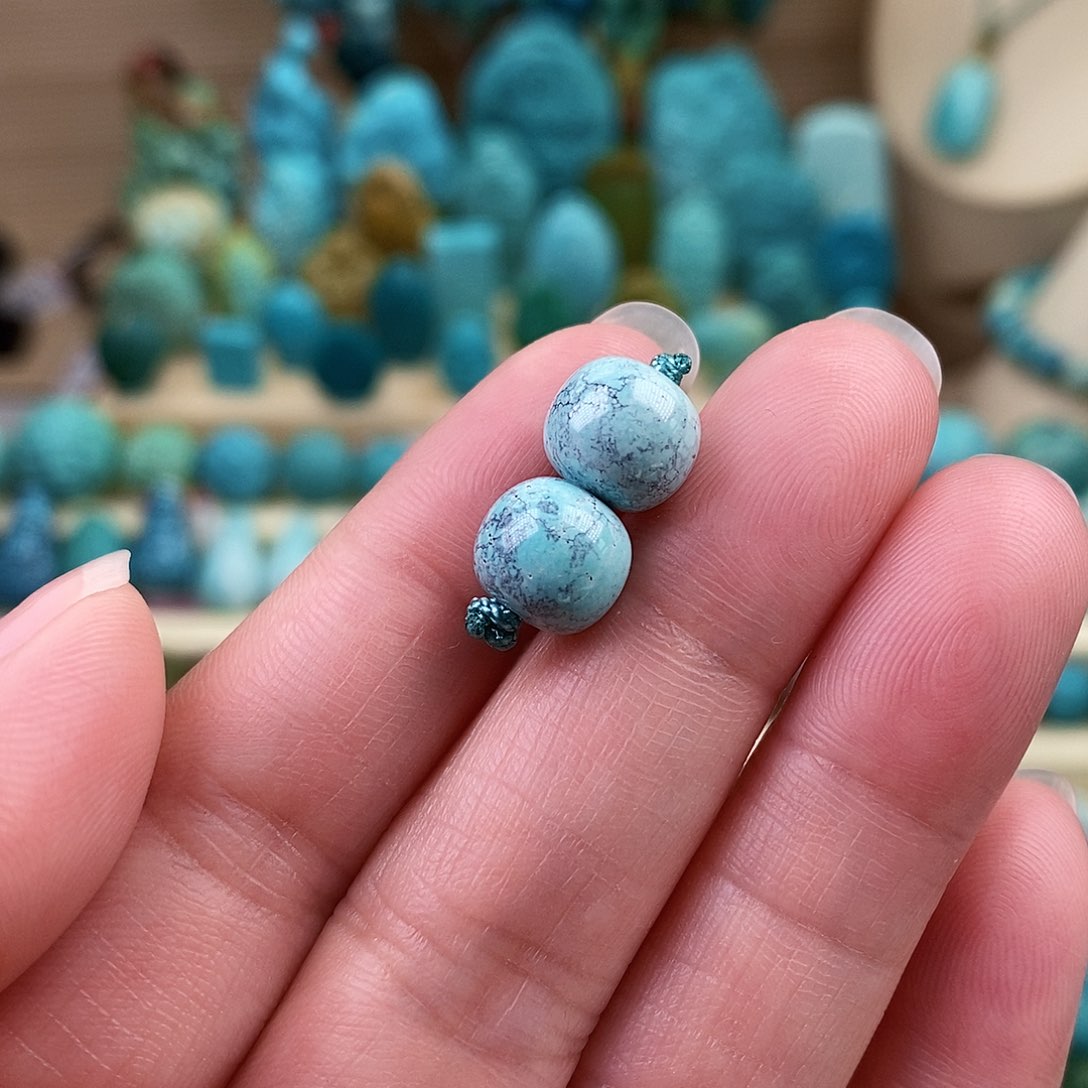 绿松石珠宝奇石未镶嵌