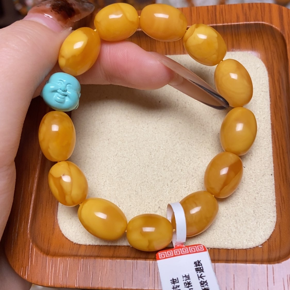【闪购商品】手链蜜蜡未镶嵌手串
