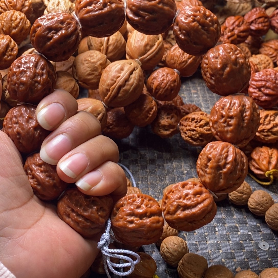 彳***文玩核桃吊坠方墩