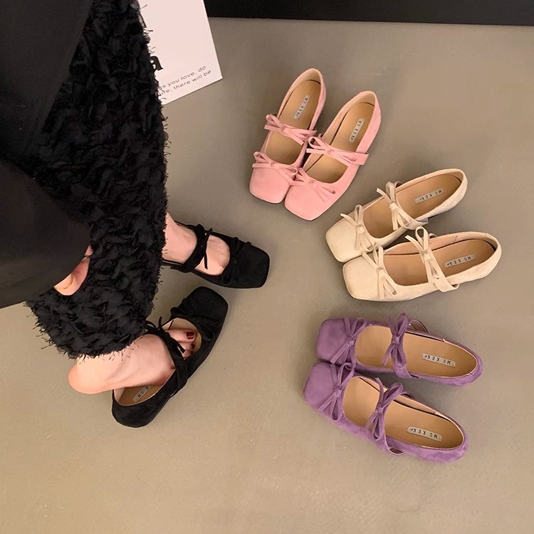 法式蝴蝶结玛丽珍鞋内增高单鞋2025早春新款晚风鞋子配裙子仙女鞋