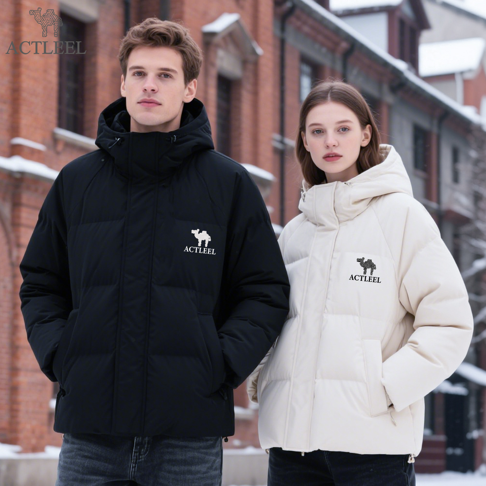 ACTLEEL【美洲户外】连帽棉衣潮流加厚男棉服运动情侣韩版潮流BM06