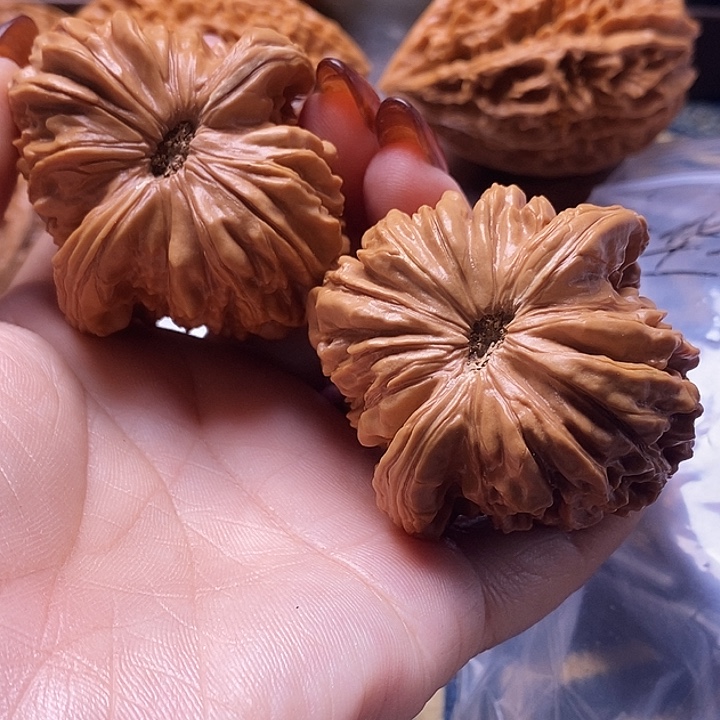 万***品文玩核桃吊坠华坤龙