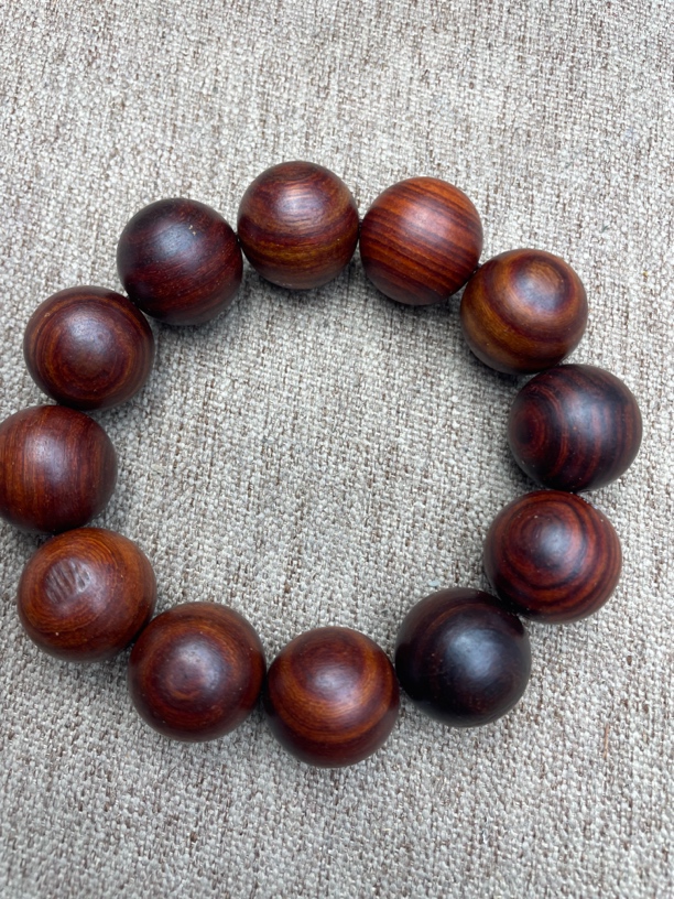 沉香木串文玩老料 222号