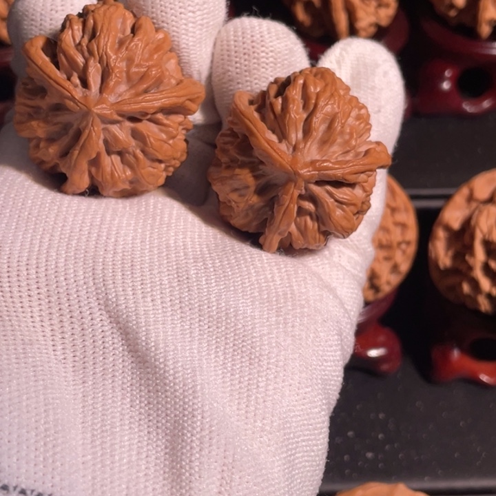 文玩核桃吊坠36官帽维修