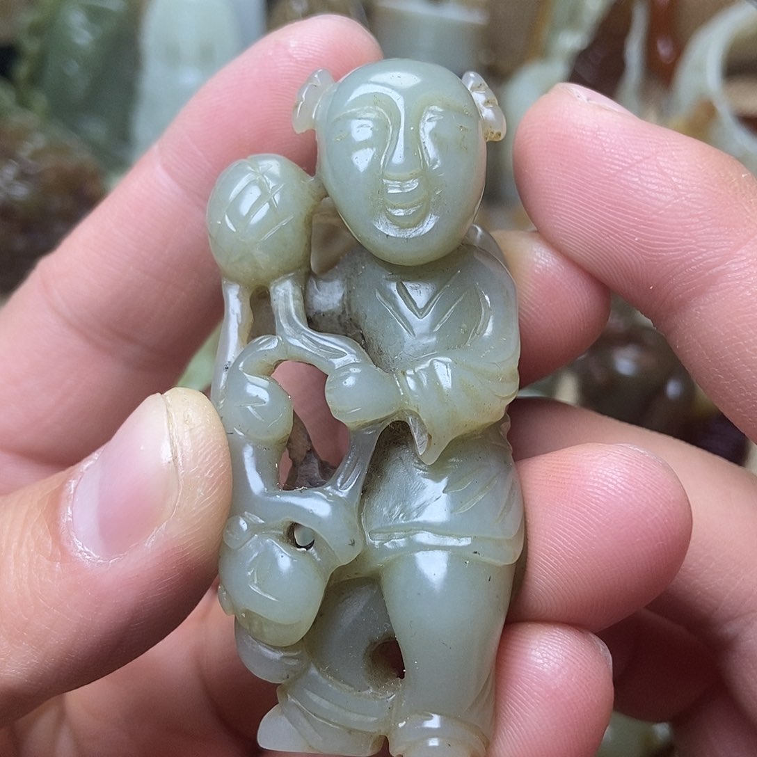 和田玉挂件未镶嵌