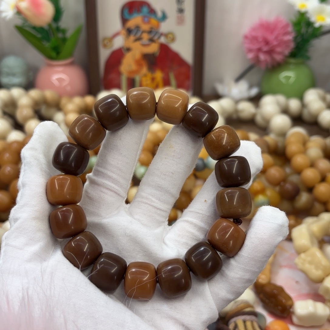 菩提根/象牙果吊坠16干磨瑕疵落地果糖油721