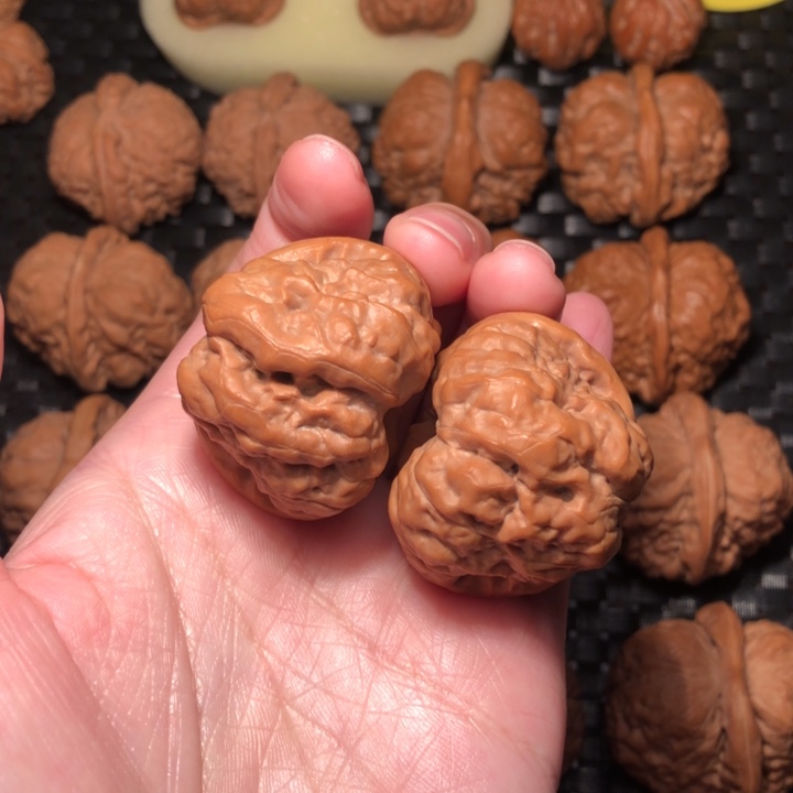 文玩核桃把件四开八蹬腿40