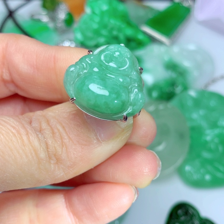 翡翠吊坠(不含链)未镶嵌