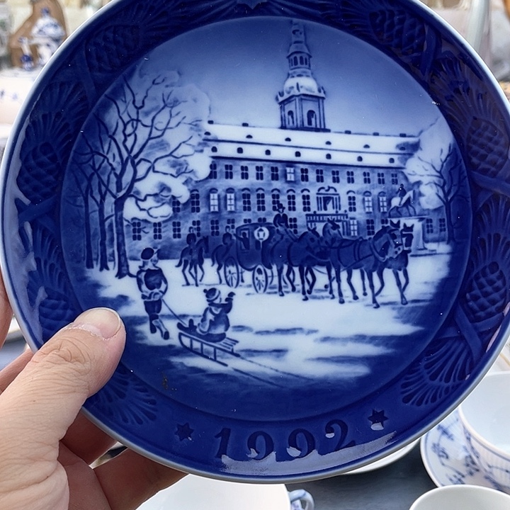 中古海外欧瓷小房子