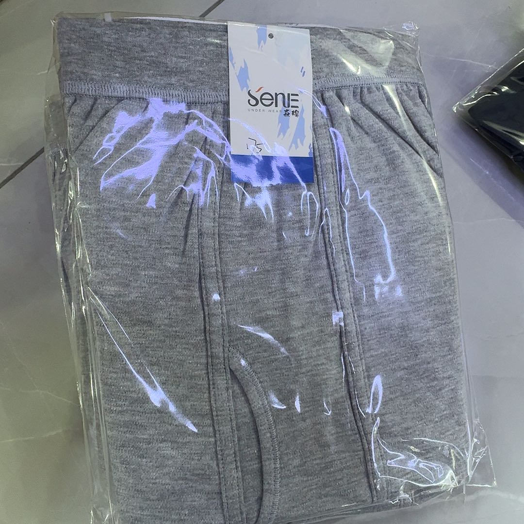 护膝裤175一条麻灰男士