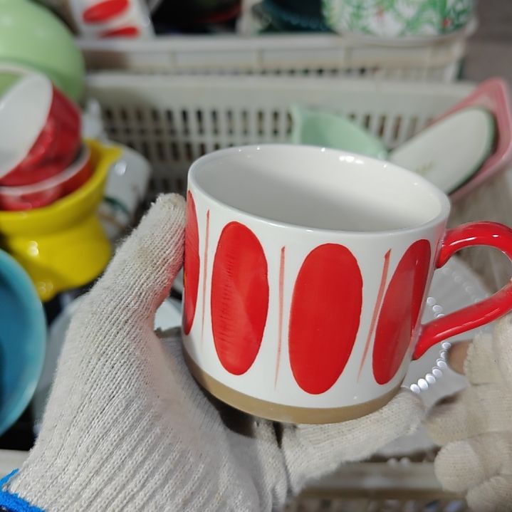 杯陶瓷杯碗盘微瑕疵介意慎拍