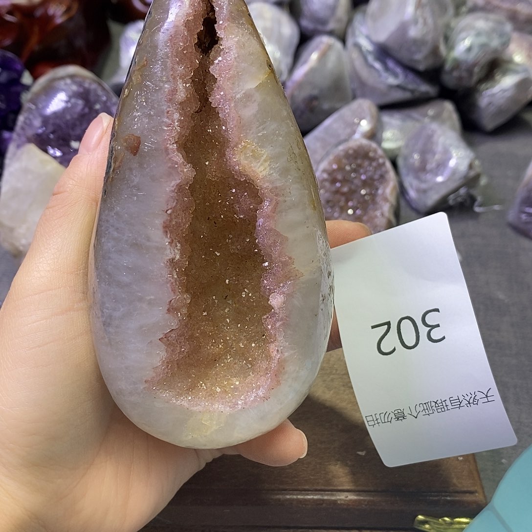 珠宝半成品未镶嵌紫晶