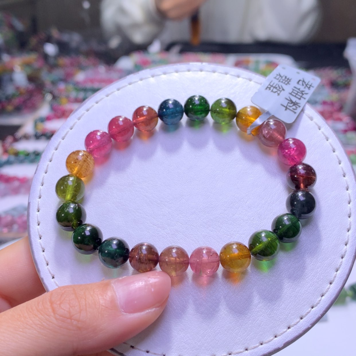 【闪购商品】未镶嵌手串碧玺8.6mm左右