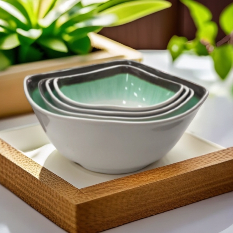 密胺碗四方碗创意面碗大号韩式菜碗面碗塑料汤碗加厚碗家用糖水碗