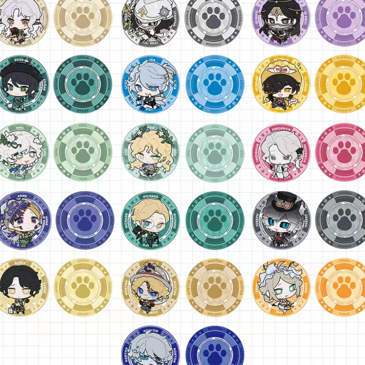 【【盲盒代拆】第五人格同人授权筹码币