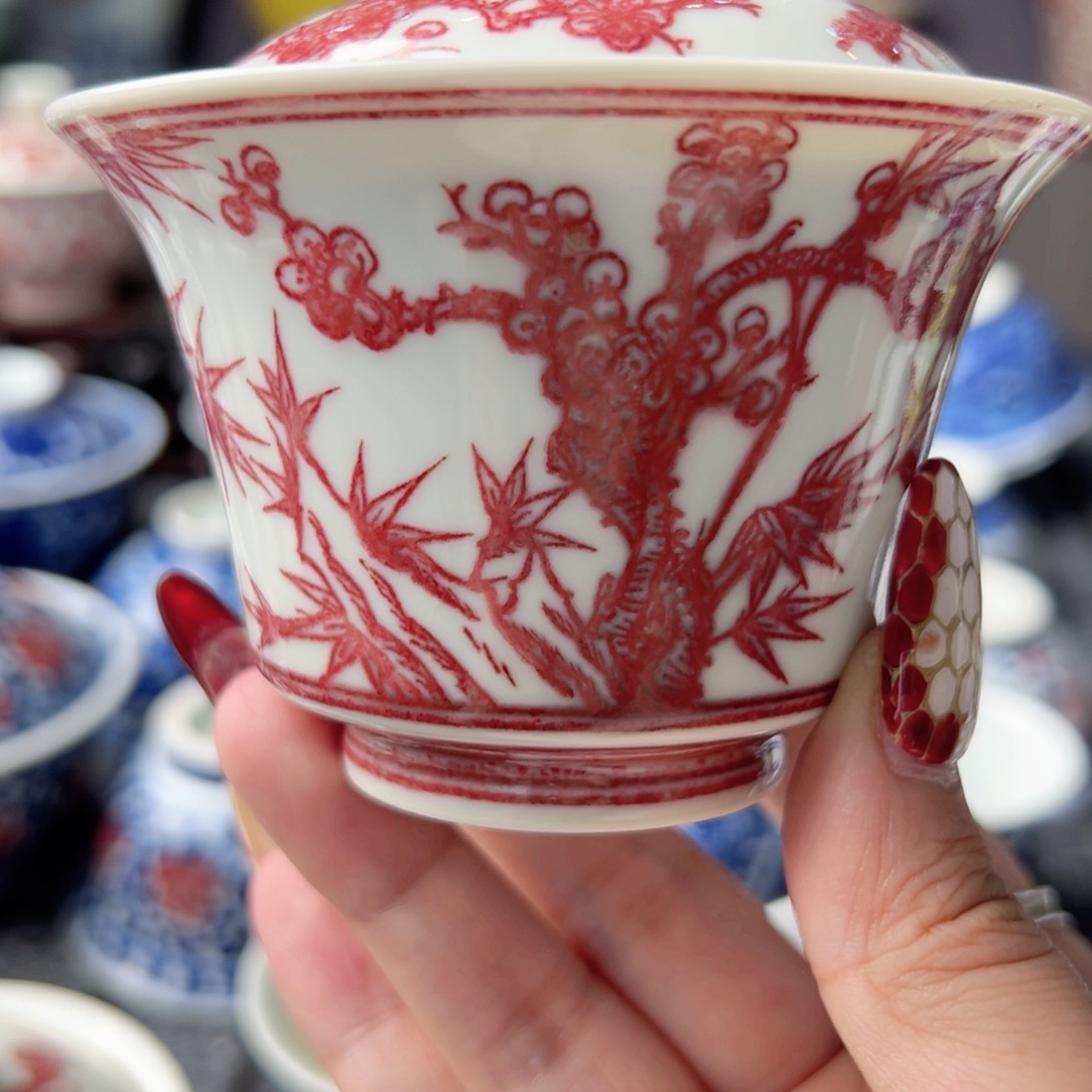 摆件心**念景德镇毛仔柴窑主人杯