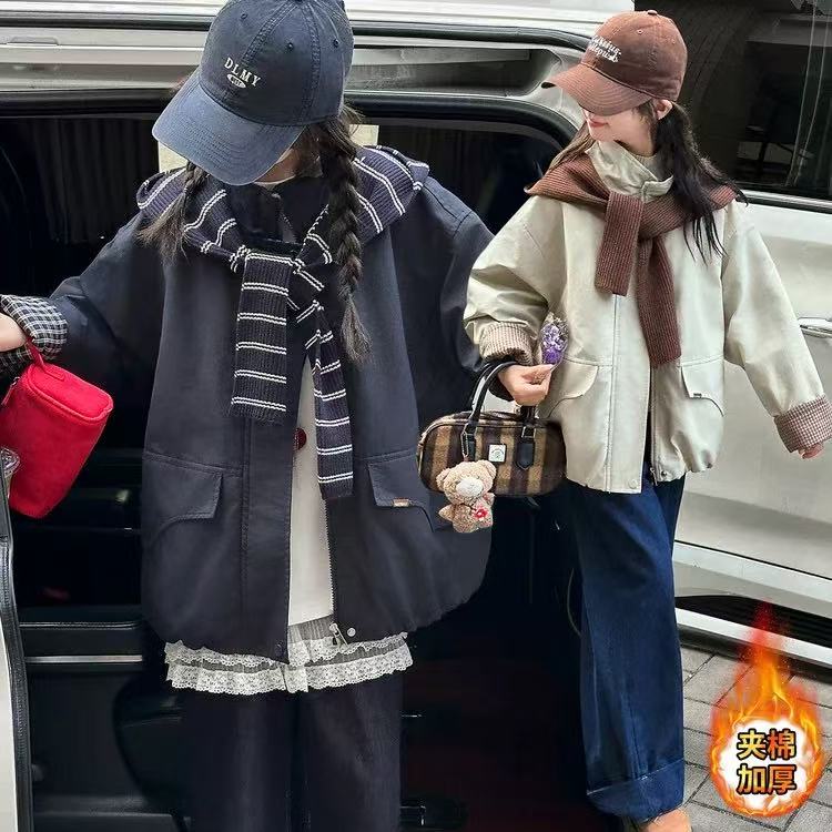 时尚有行女童加棉外套226