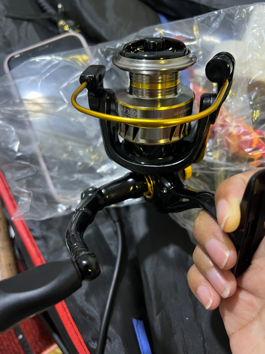 AF无间隙纺车轮路亚泛用远投半金属