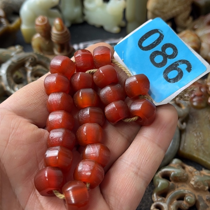 玛瑙/玉髓颈饰合金