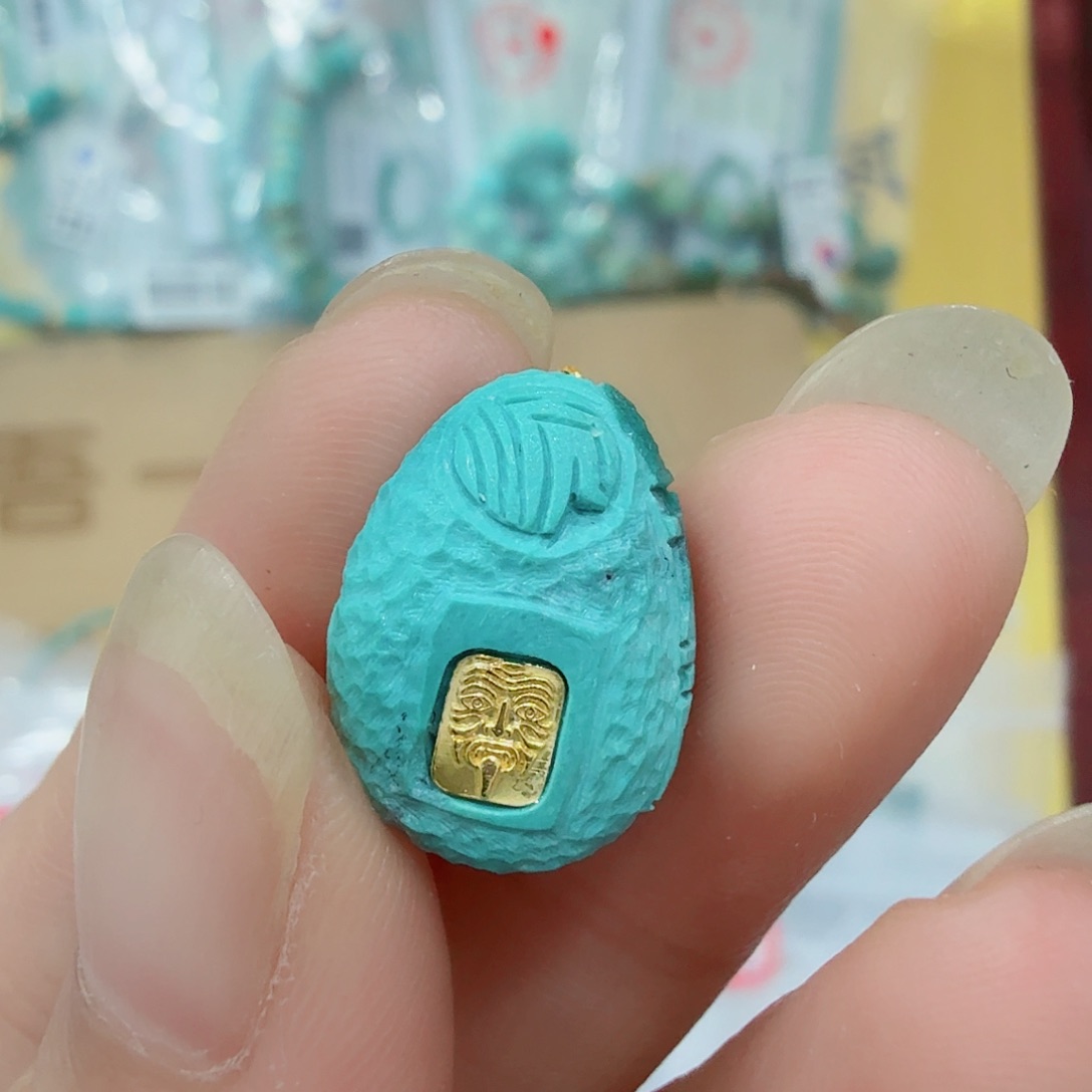 未镶嵌绿松石配饰