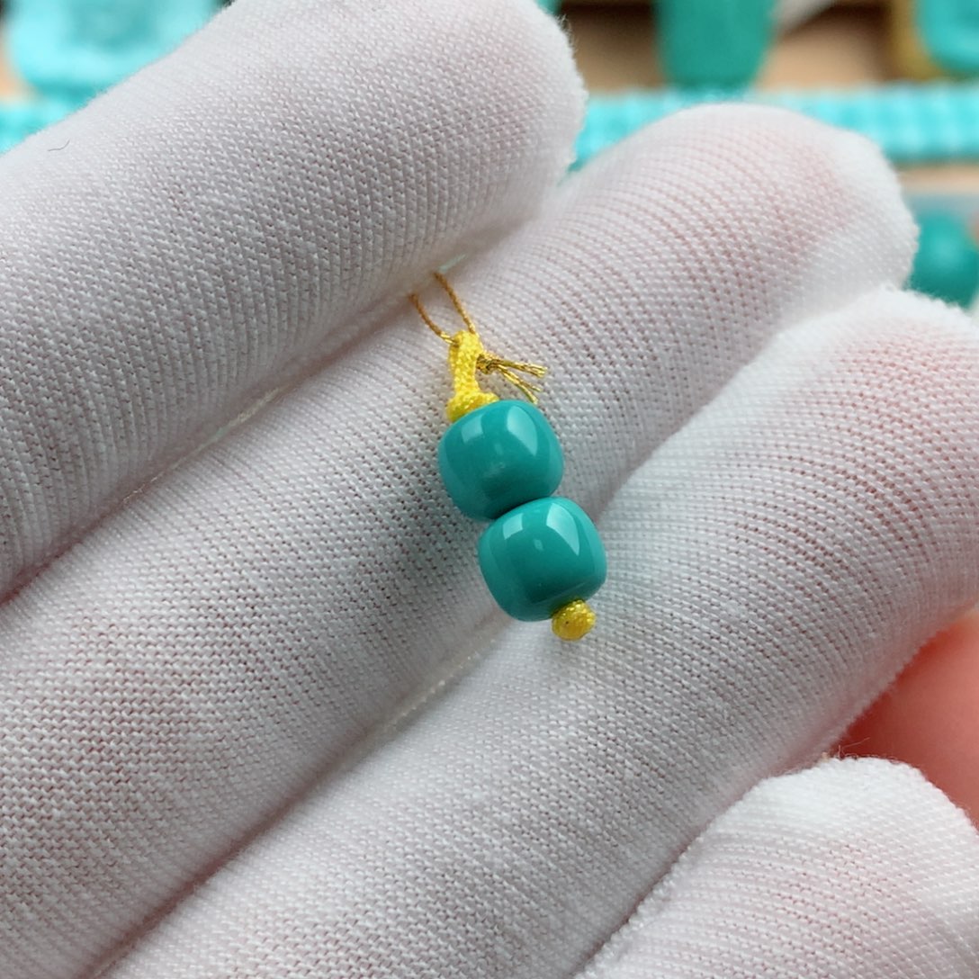 绿松石未镶嵌发饰6.4