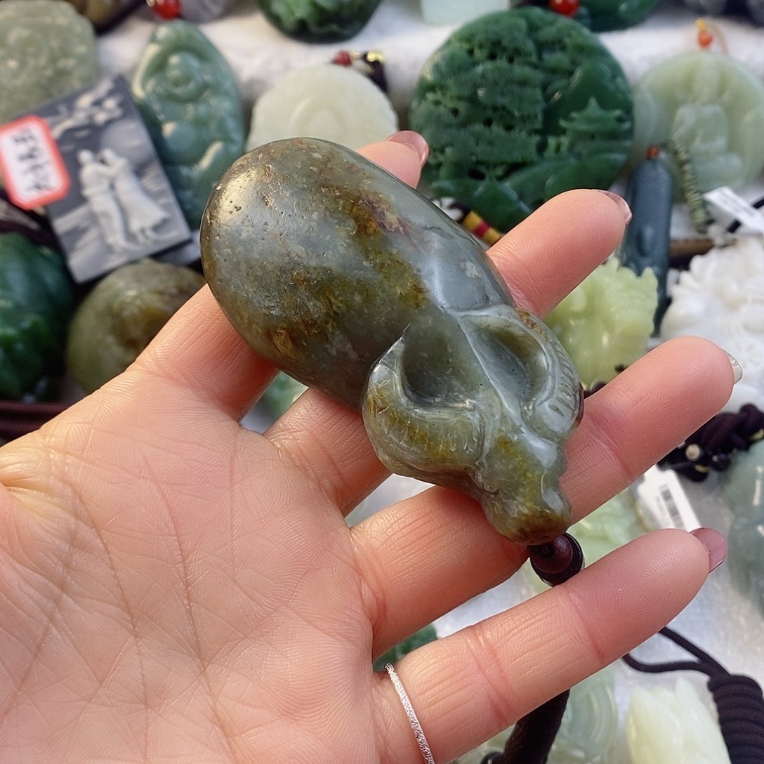 和田玉（糖玉）珠宝半成品未镶嵌