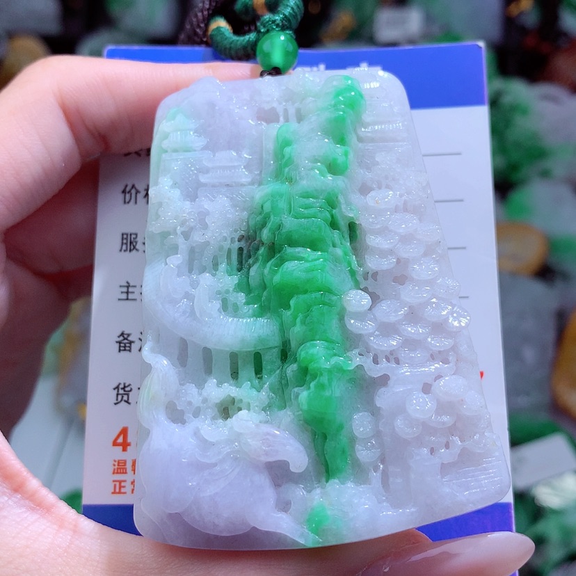 【闪购商品】翡翠颈饰未镶嵌挂件