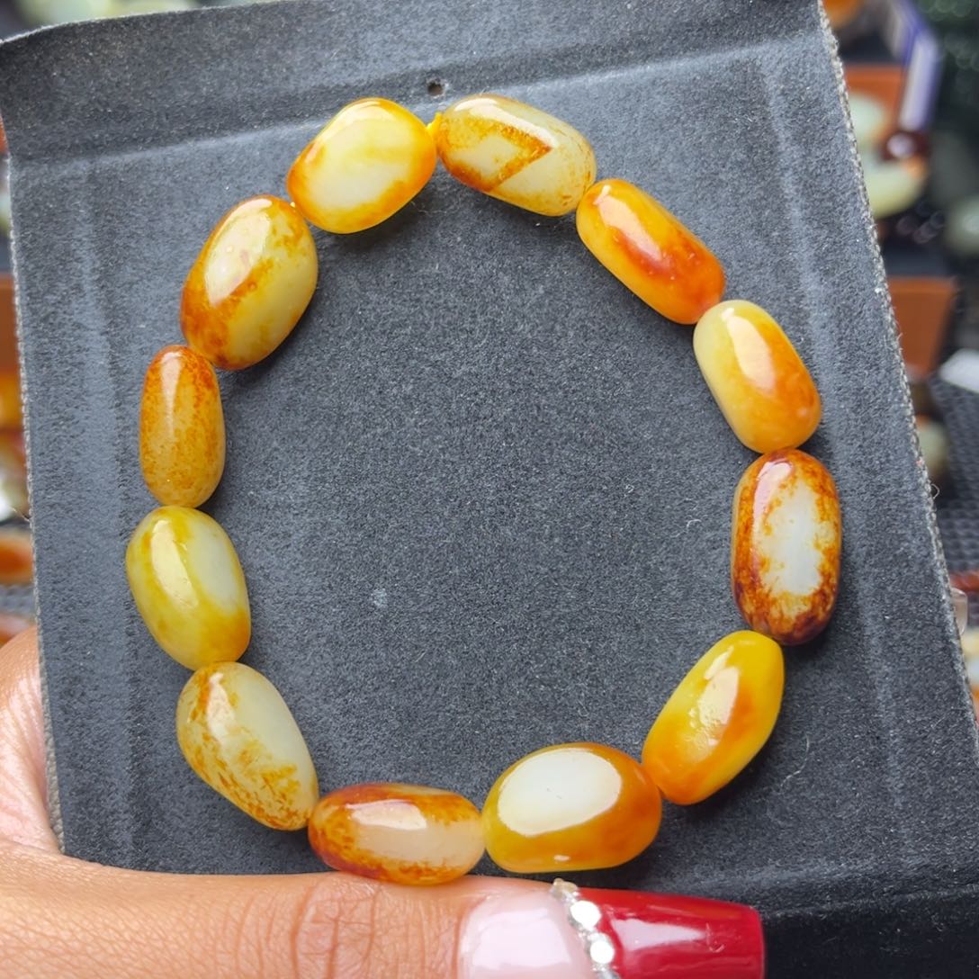 未镶嵌手串和田玉