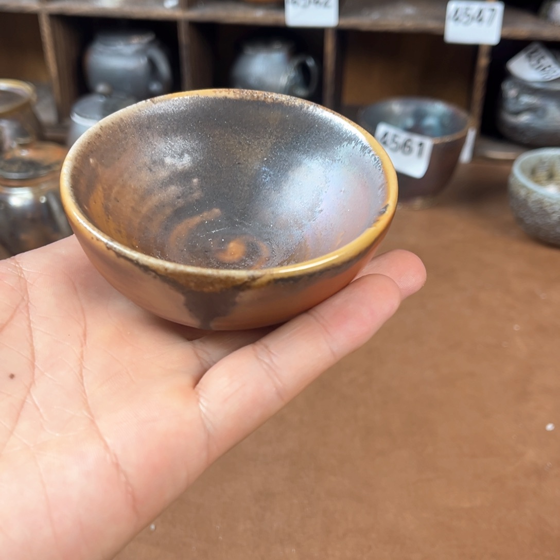 壶柴烧茶器主人杯