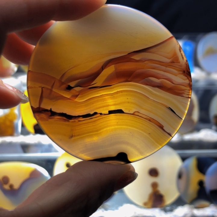 合金玛瑙/玉髓珠宝奇石80