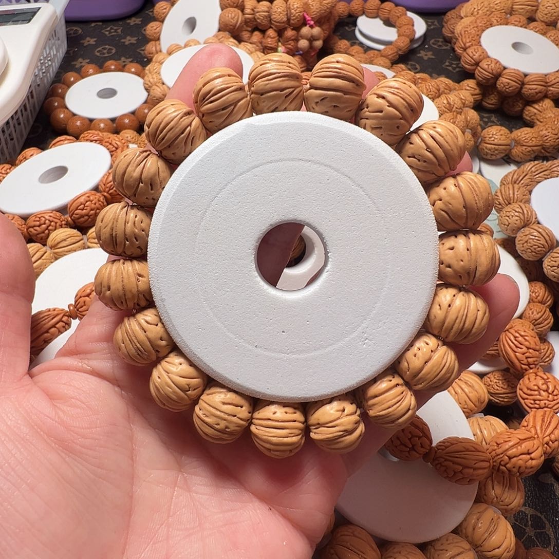 桃核手串树王纽扣16+