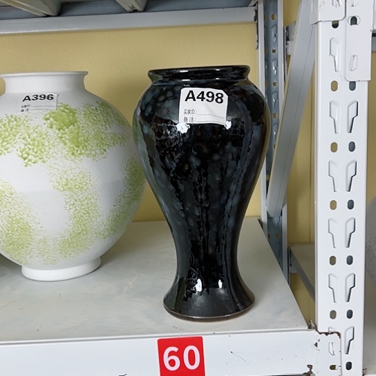 瓶高29口10。陶瓷花瓶摆件摆件。498