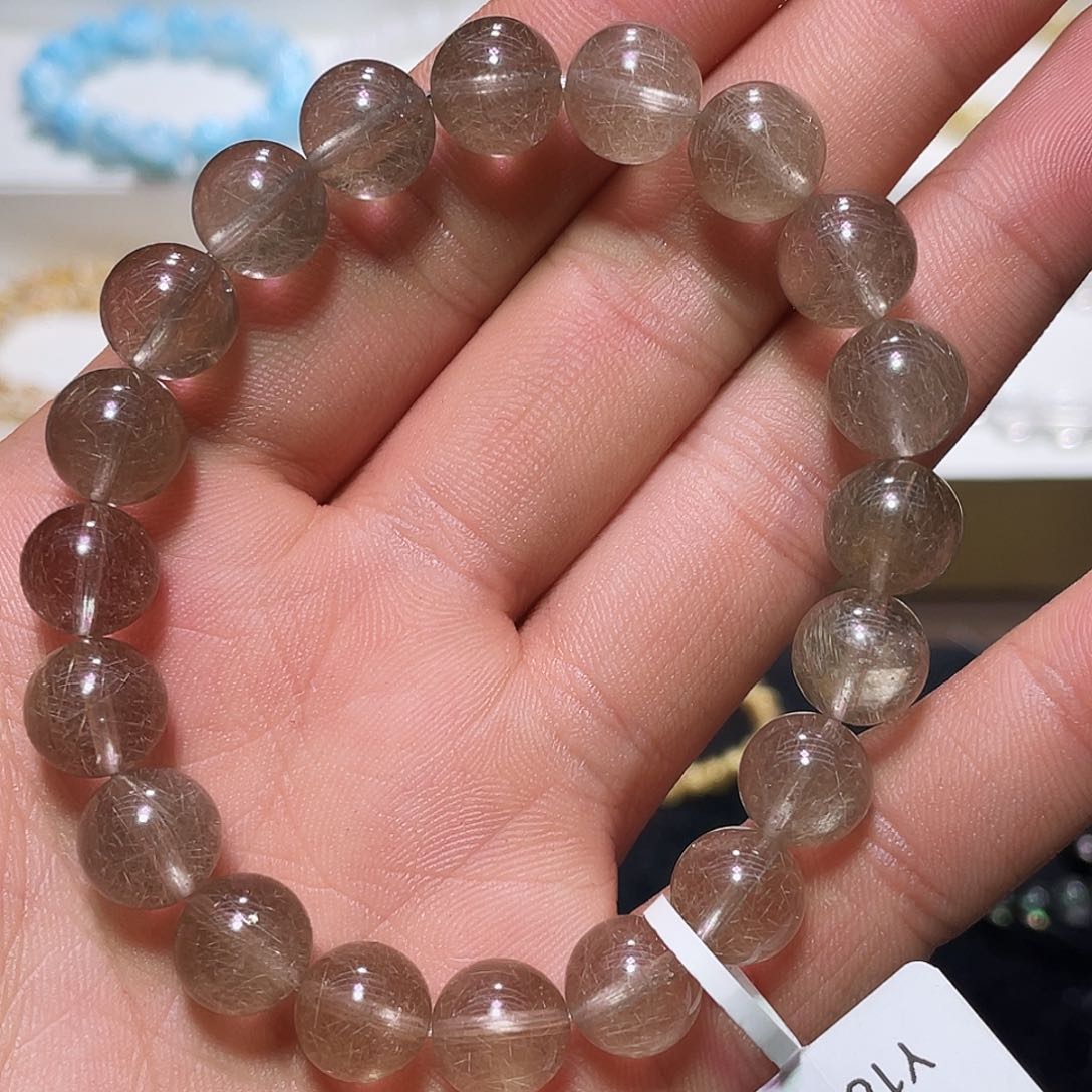 水晶手链未镶嵌魔鬼发10.4