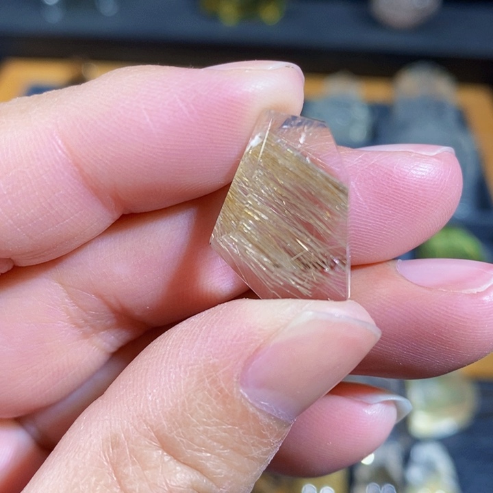 发晶颈饰未镶嵌吊坠