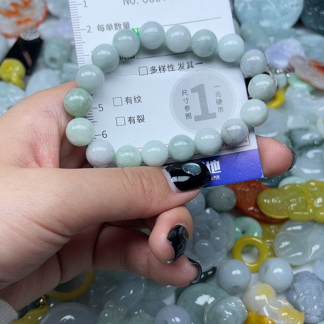 翡翠未镶嵌颈饰1103