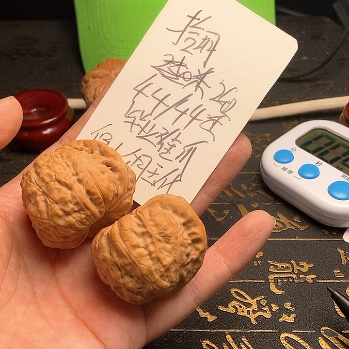 文玩核桃把件拾*毕业南瓜