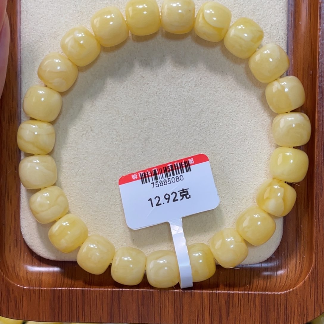 蜜蜡手链未镶嵌蜜蜡