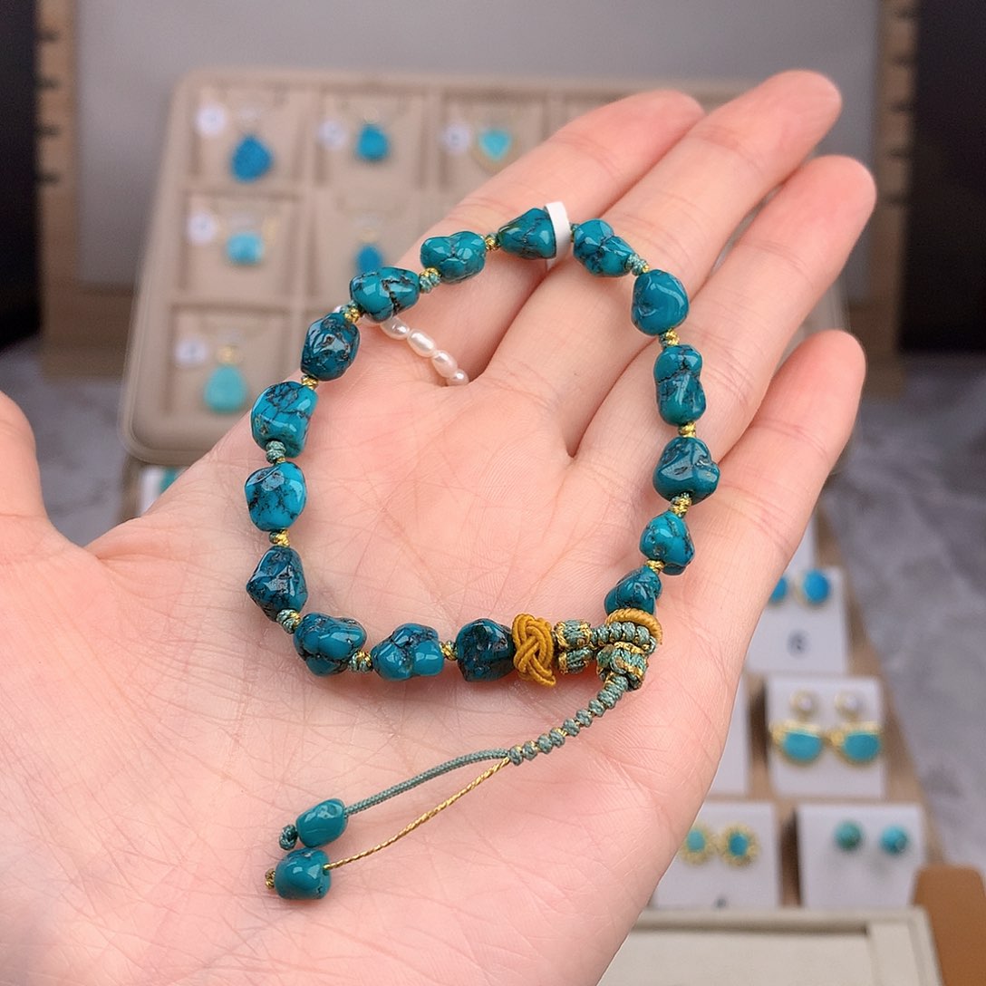 绿松石手链未镶嵌