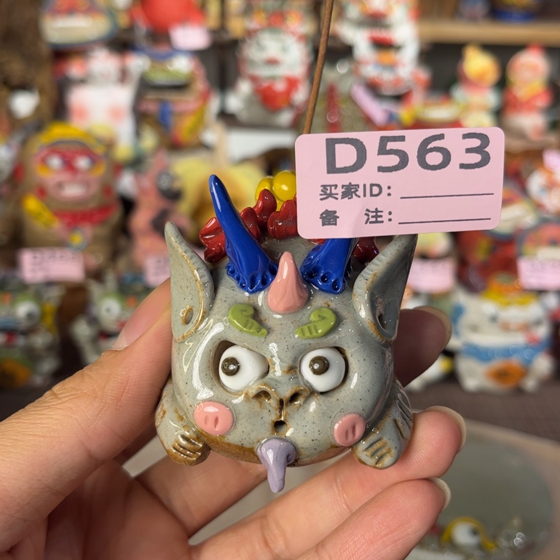 泥塑纯手工茶宠摆件