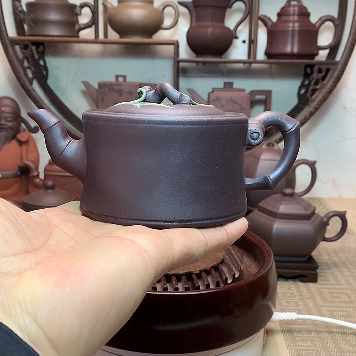 海***色紫砂茶壶原矿紫砂壶