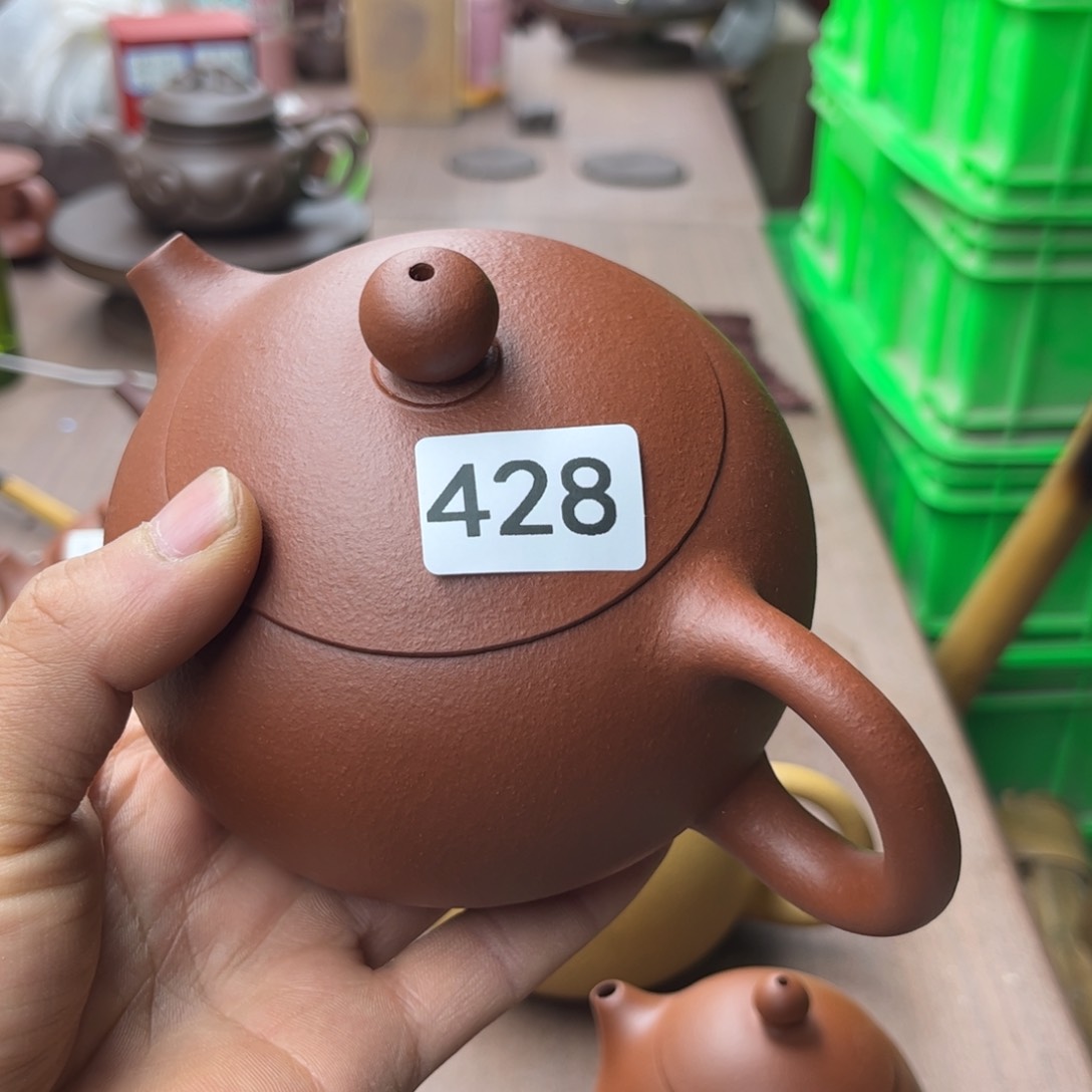 紫砂茶壶降坡泥西施400左右瑕疵