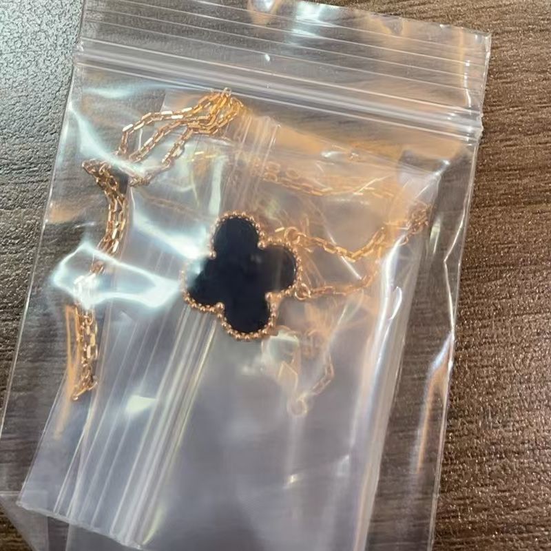 坠链均925银贝壳 CNC精工 单花气质轻奢项链  0018