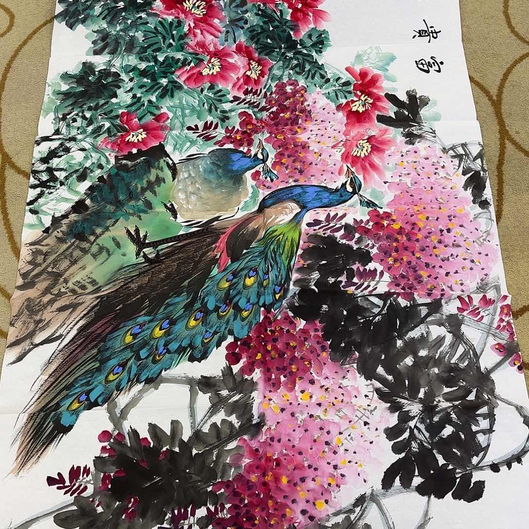 国画王孝华李欣主播