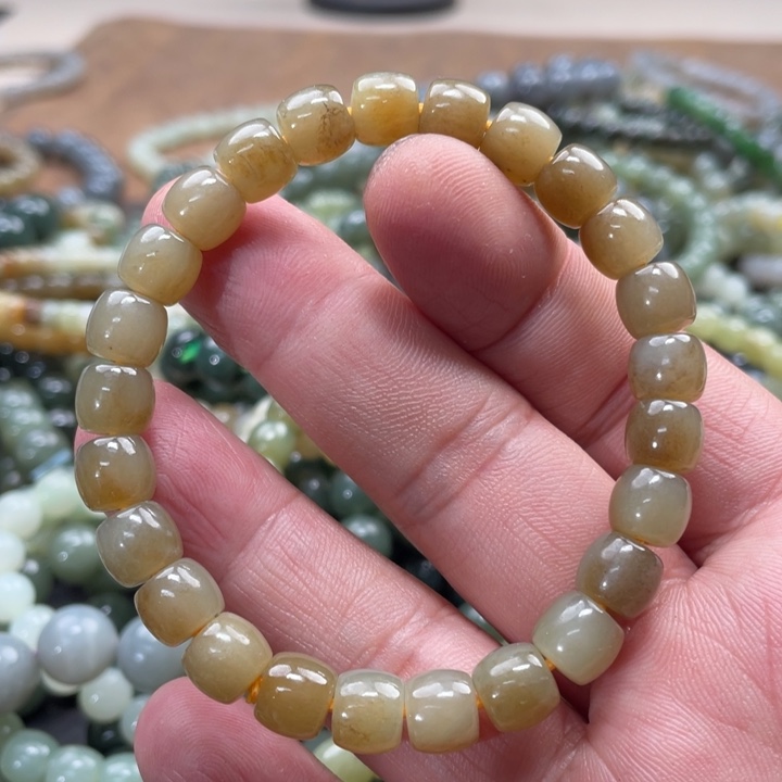 和田玉手链未镶嵌