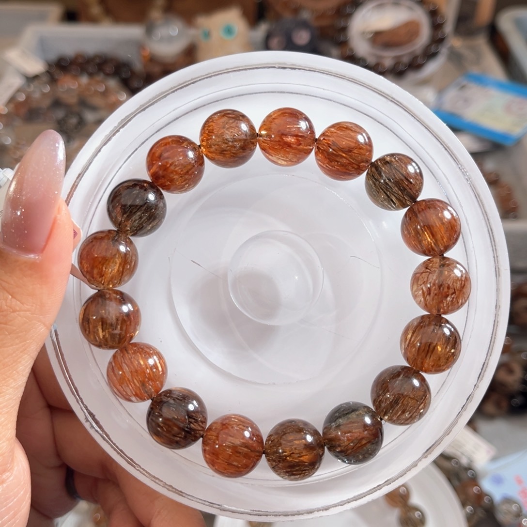 Y***8手链未镶嵌水晶黑金超12m